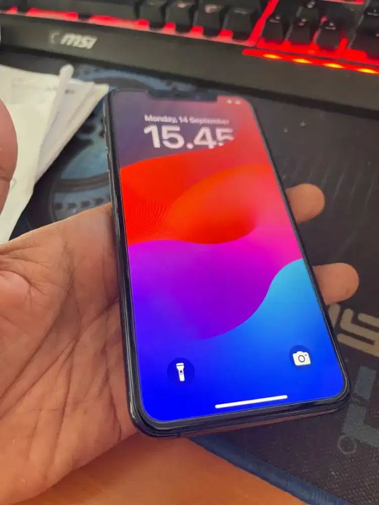 Dijual iPhone XS Max 256GB, Full Set Eks iBox, Mulus !!!