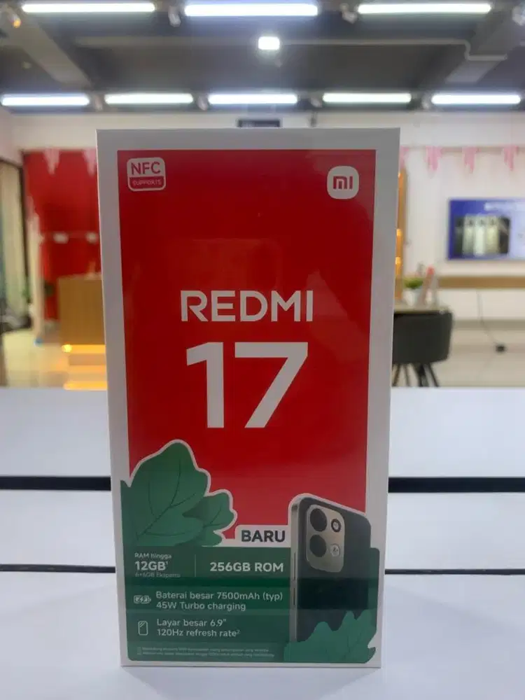 Xiaomi Redmi 17 6/256GB Garansi Resmi Indonesia