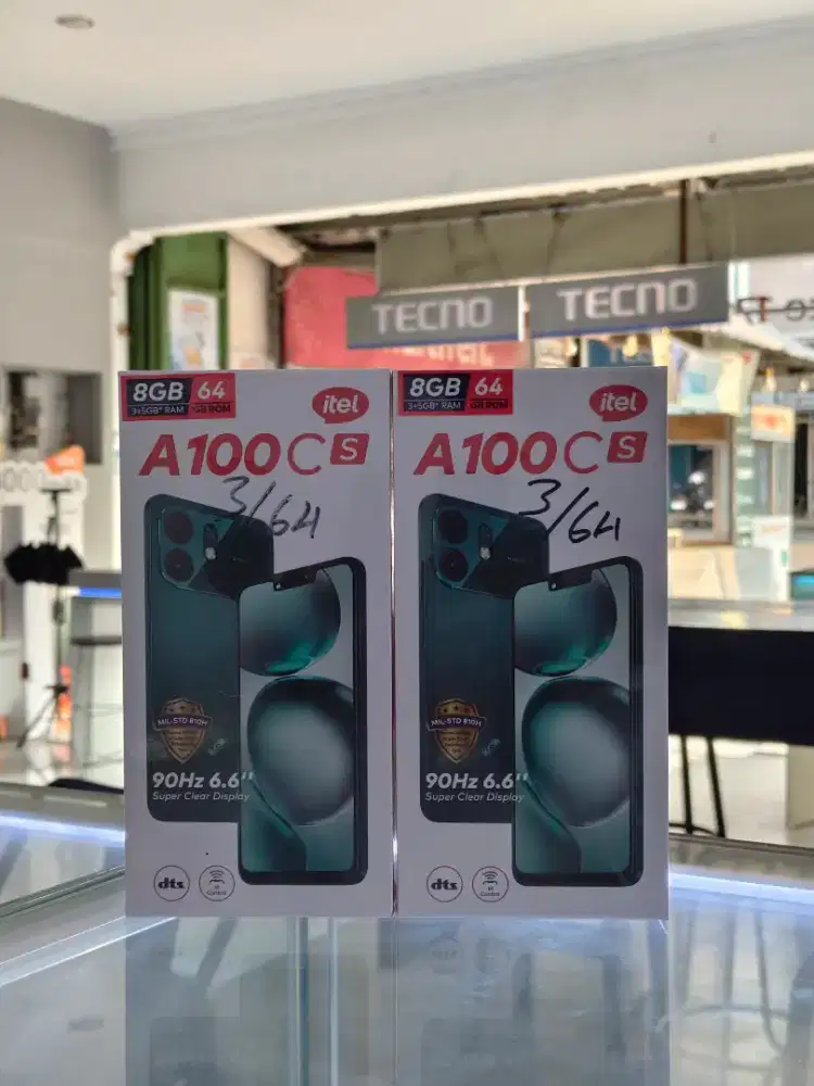 Itel A100cs 3/64GB (new) *Bisa Cod, Fastrespon WA