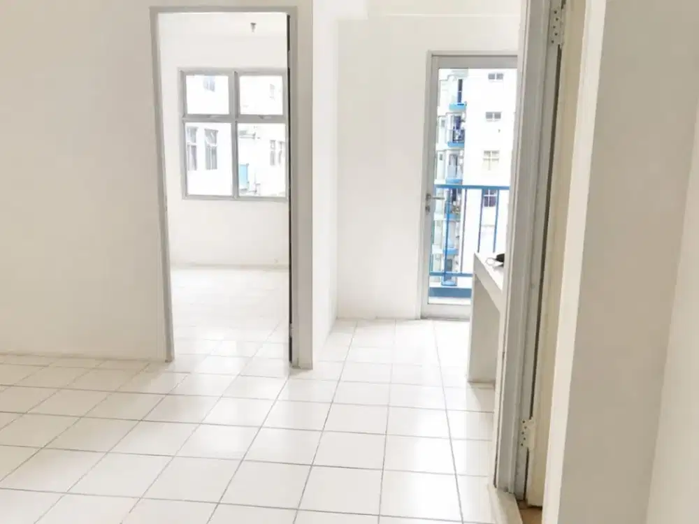 Disewakan Bulanan Promo Apartemen Pancoran Riverside 1BR Unfurnish Pusat Kota Jakarta