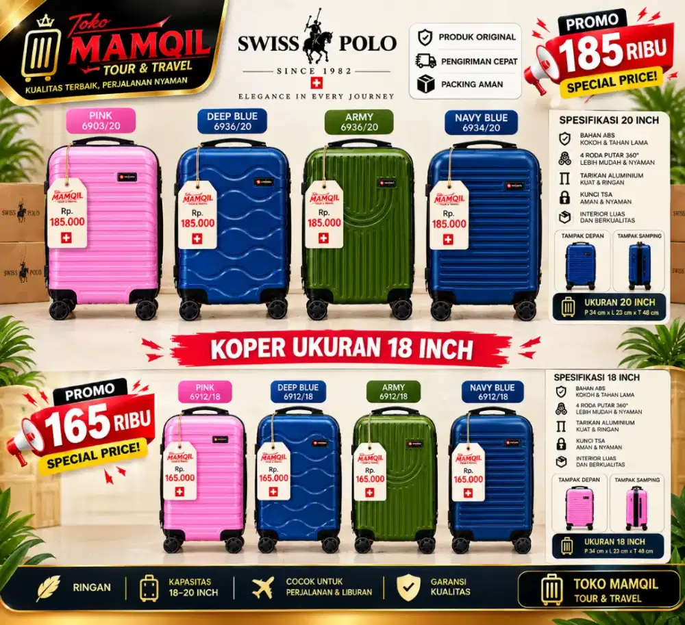 Jual Koper Swiss Polo