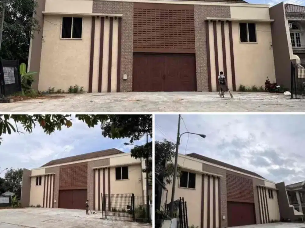 Investasi aman & potensial gudang/ workshop siap pakai akses container di kembangan jakarta barat