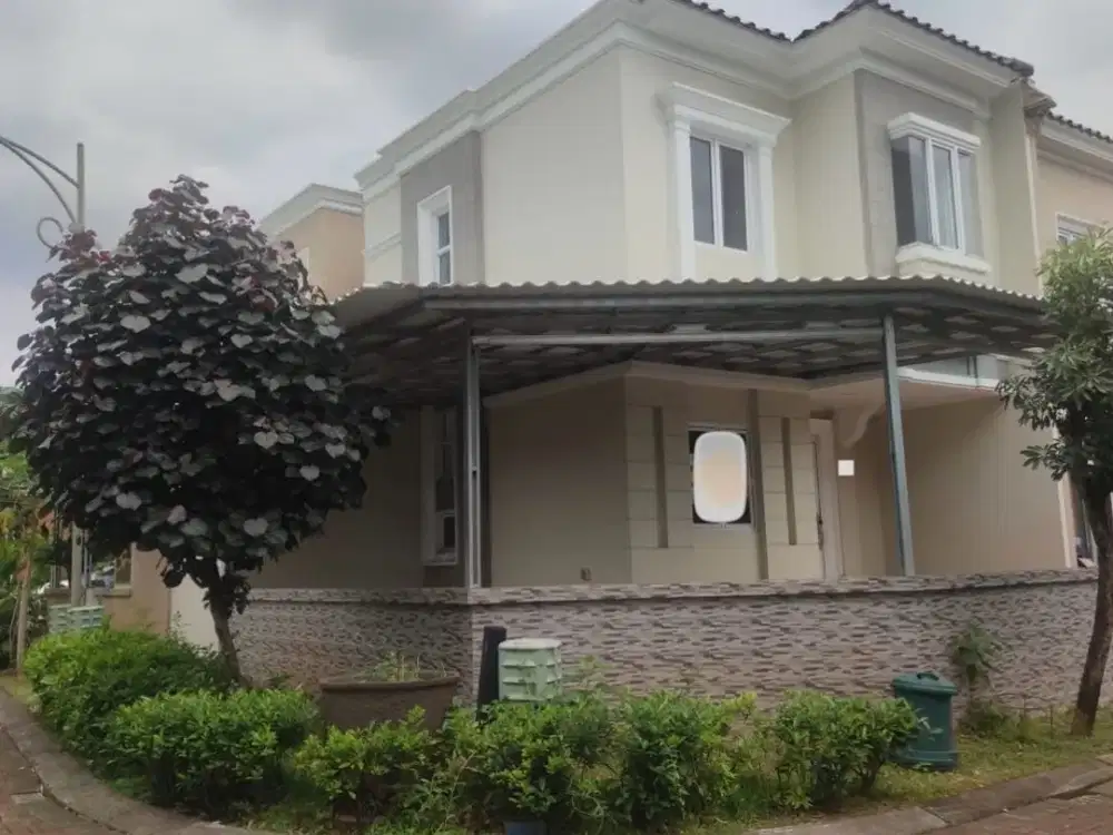 Dijual Rumah Di Hoek Cluster Elista Village Gading Serpong