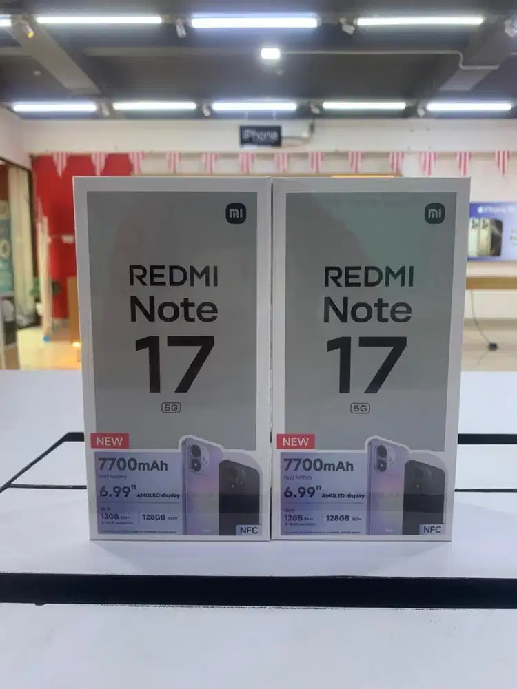 Xiaomi Redmi Note 17 5G 6/128 Garansi Resmi Indonesia