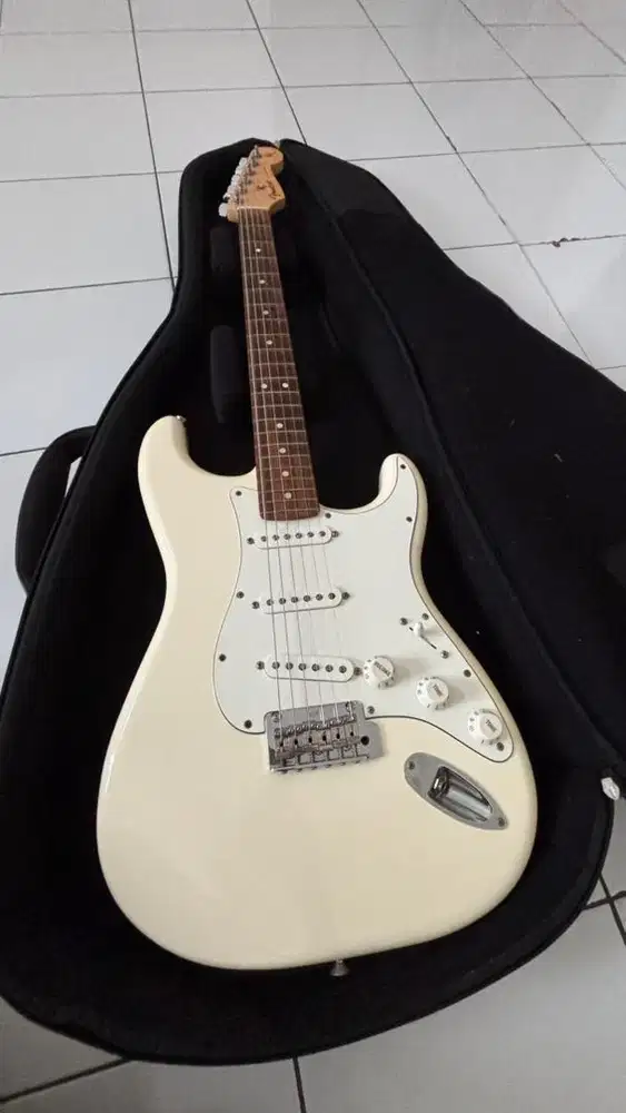 Fender Stratocaster Player Series Pau Ferro Polar White Made in Mexico