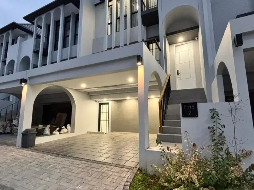 rumah siap huni dijual dan disewakan aether greenwich BSD
