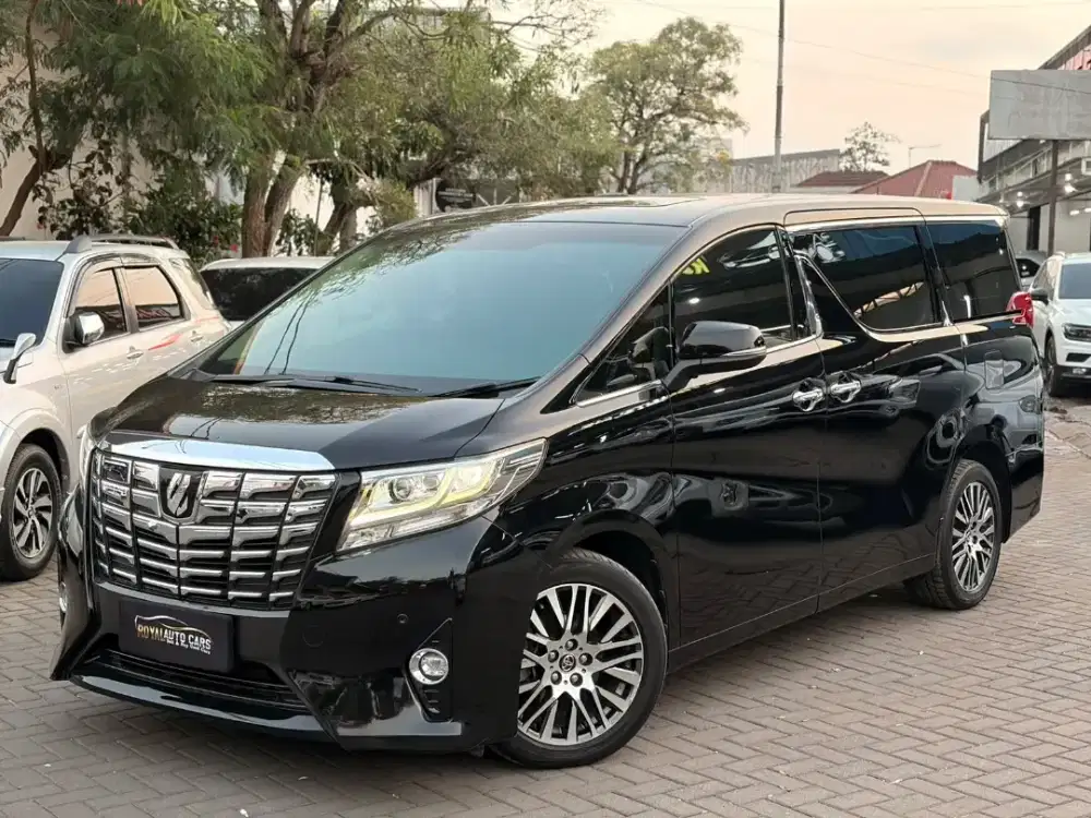 Toyota Alphard 2.5 G AT NIK 2015 TANGAN PERTAMA PAJAK HIDUP SIAP PAKAI