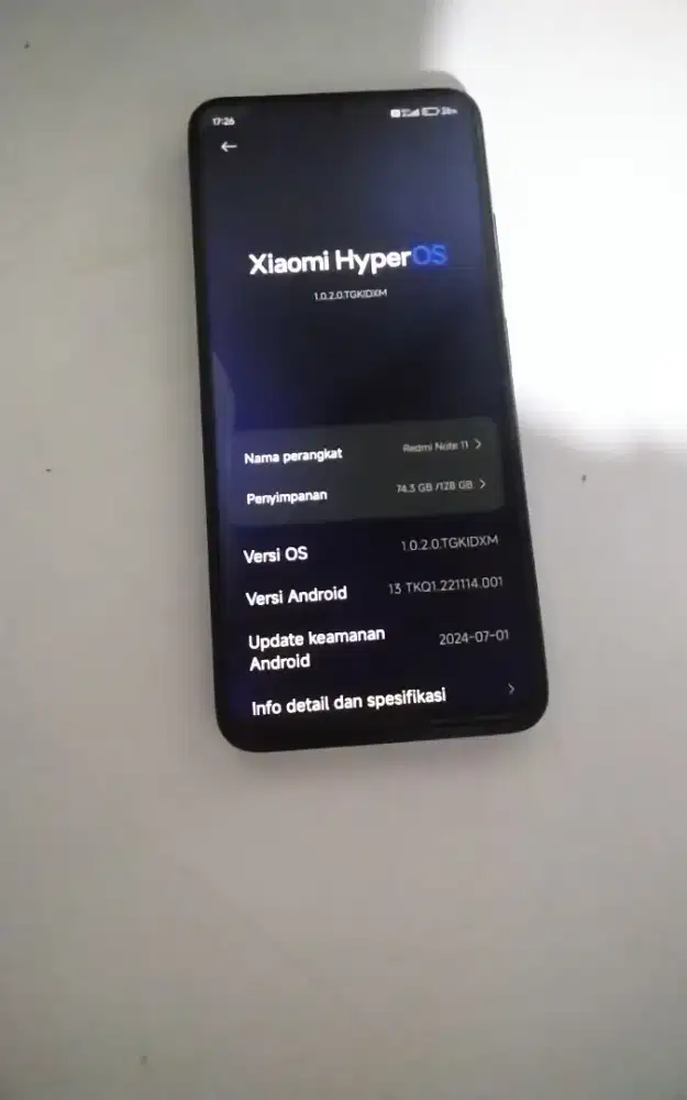 Xiaomi redmi note 11 4/128GB