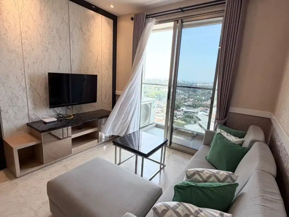 TERMURAH APARTEMEN 3 BR FURNISHED HEGARMANAH RESIDENCE TYPE EMERALD BANDUNG
