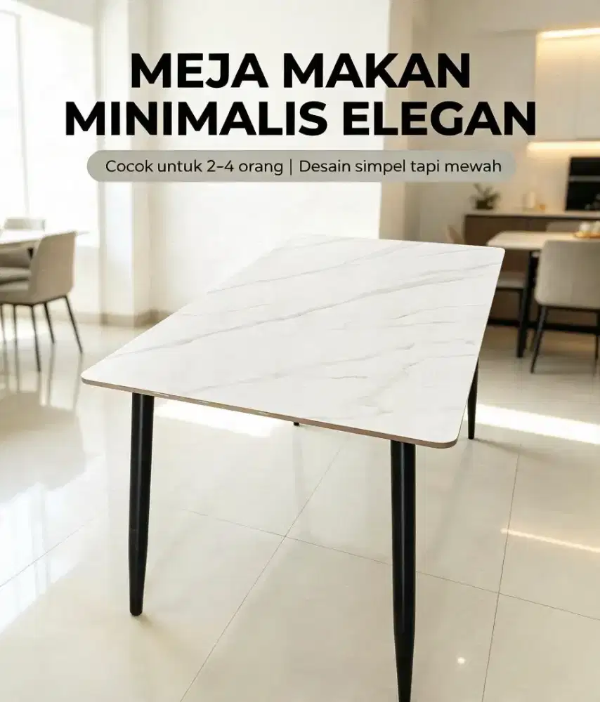New Jual Meja Makan Marmer