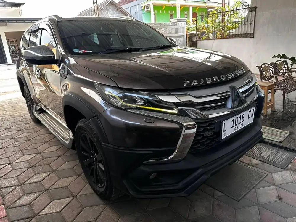 Pajero 2017 sport 4x4 Dakar sanruf AT automatic 4wd coklat capucino