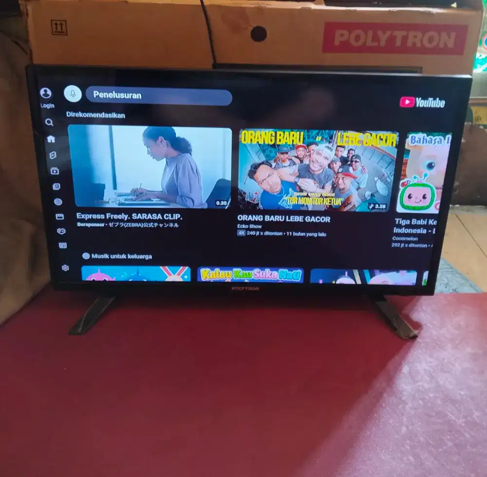 Smart Tv Led Polytron 32 Inch Ada Dusnya