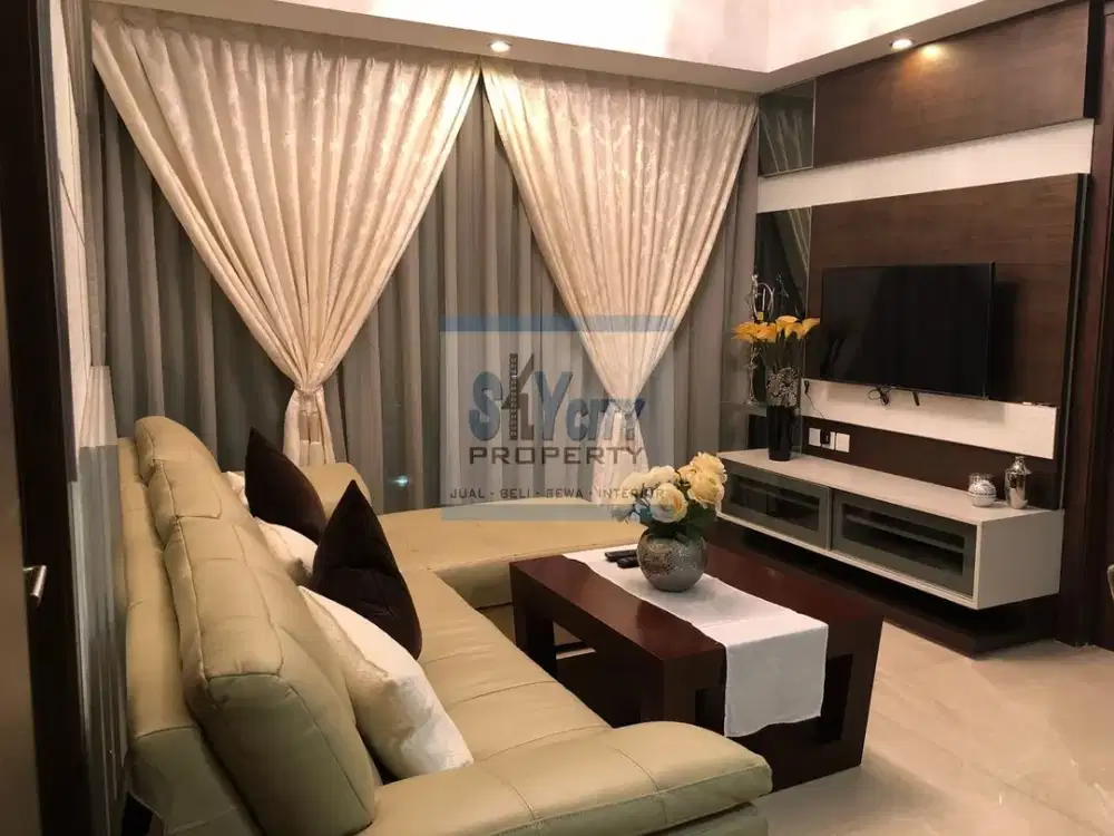 Dijual ST Moritz Tower New Royal 2 br Full Furnished Mewah Siap Huni