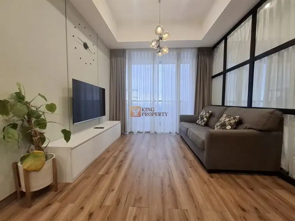 Interior Mewah! Jual 2 Bedroom Condominium Taman Anggrek Residence Jakarta Barat Luas 99M² Tower Favorit Dekat Mall Taman Anggrek