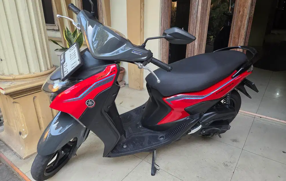 Gear 125 f1 injeksi 2022 terawat baik gbm tunai kredit 643rb/3thn