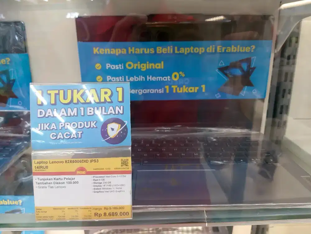 Credit laptop Lenovo