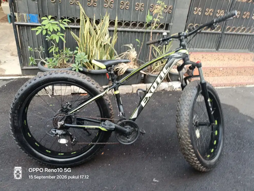 Sepeda  exotic ban besar