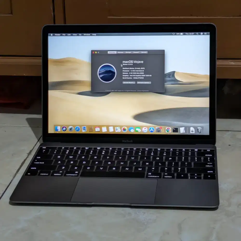 Macbook M5 2017 iBox resmi mulus no minus laptop apple