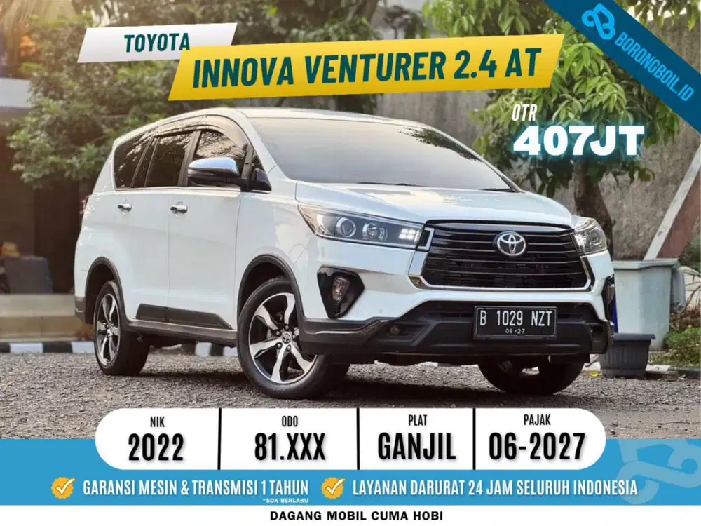 Full record INNOVA VENTURER 2.4 AT 2022