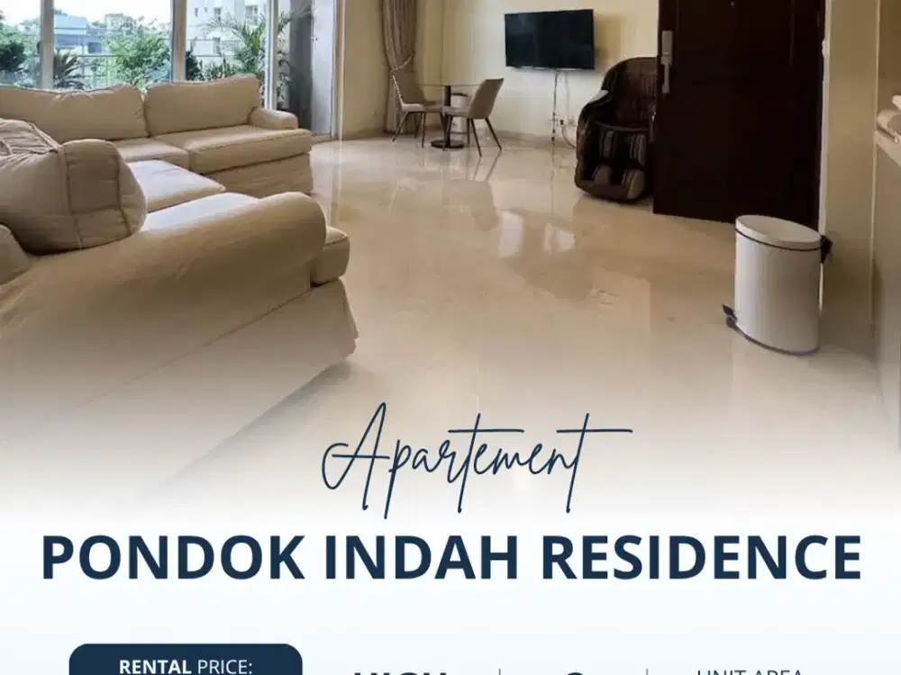For Sell! Pondok Indah Residence Tower Amala 3BR with 2 Private Lift
