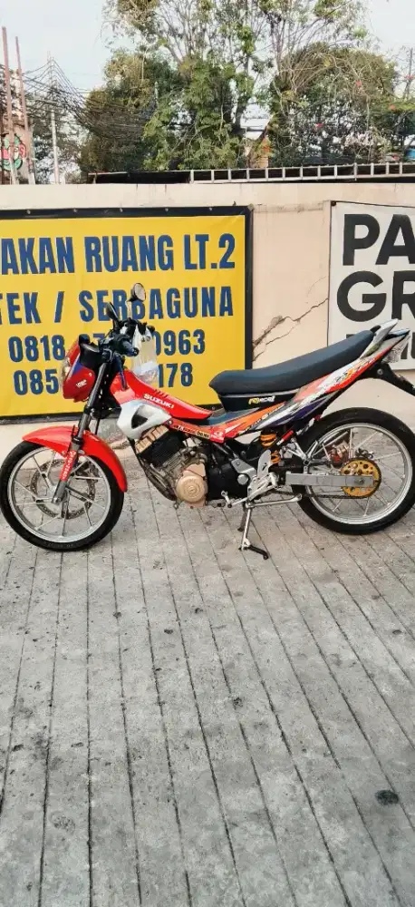 Suzuki Satria Fu 2012 restore cbu