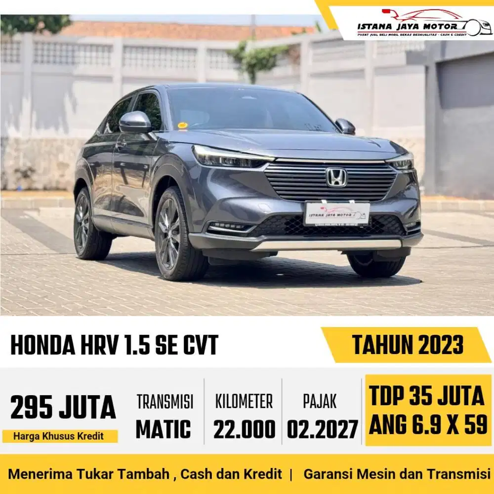 ALL NEW Honda HR-V SE 1.5 Automatic NIK 2023