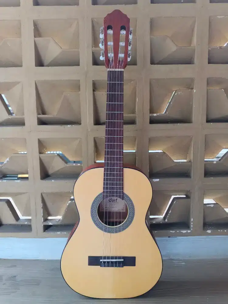 Gitar Cort AC50 OP senar nilon ukuran 1/2 ORIGINAL