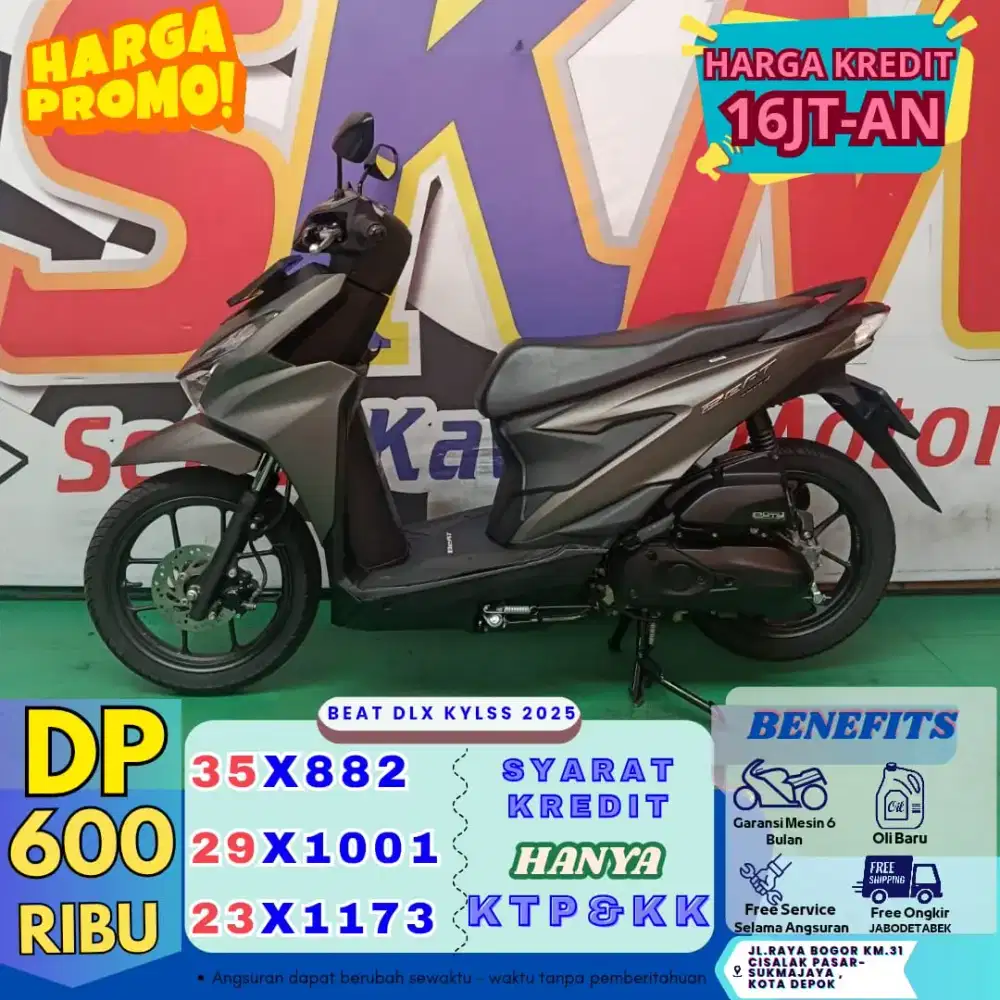 Dp 300rb - promo beat deluxe smartkey 2025