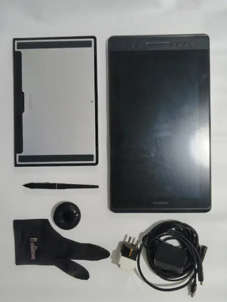 Huion Kamvas Pro 13 (2.5K) Second Mulus - Lengkap - Bandung