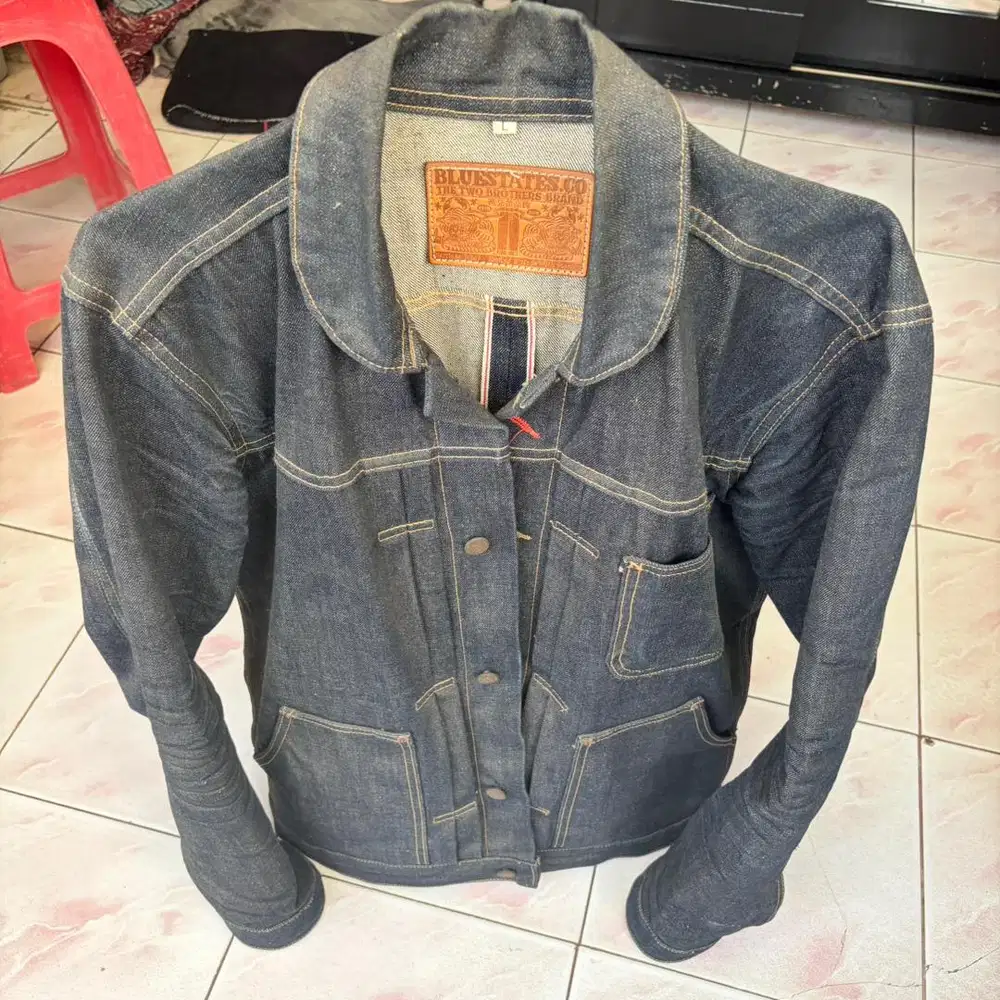 Jaket Denim Bluestatesdenim.co 15oz