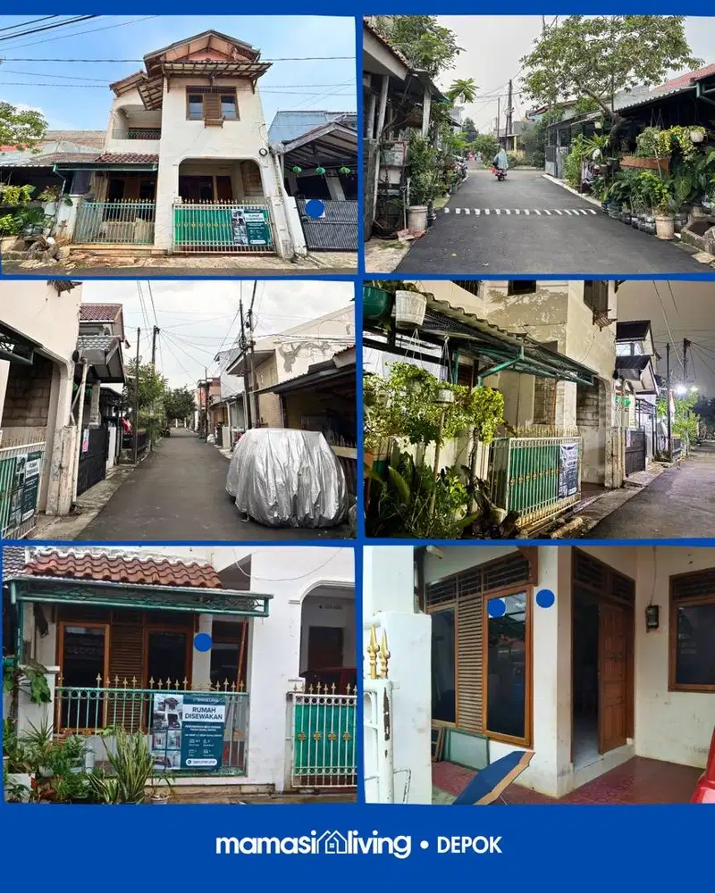 Disewakan Rumah 2 Lantai Beji Tanah Baru Depok
