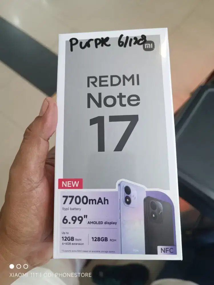 Redmi note 17 6/128 gb