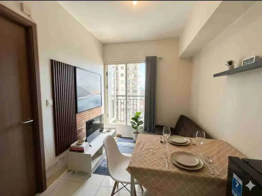 DIJUAL APARTEMEN PODOMORO GOLF VIEW – TOWER CORDIA | 2BR | FULL FURNISHED