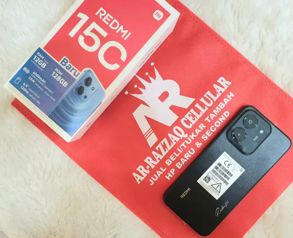 Xiaomi REDMI 15c 6/128 BATERAI 6000 mah