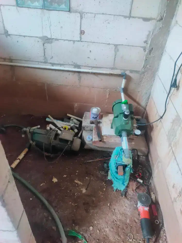 jasa teknisi perbaikan pompa air, kelistrikan, dan perpipaan/toren