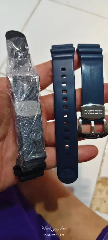 strap original seiko divers,copotan.seken pemakaian