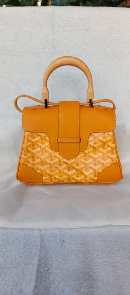 Goyard saigon souple mini ori garansi preloved harga pas net