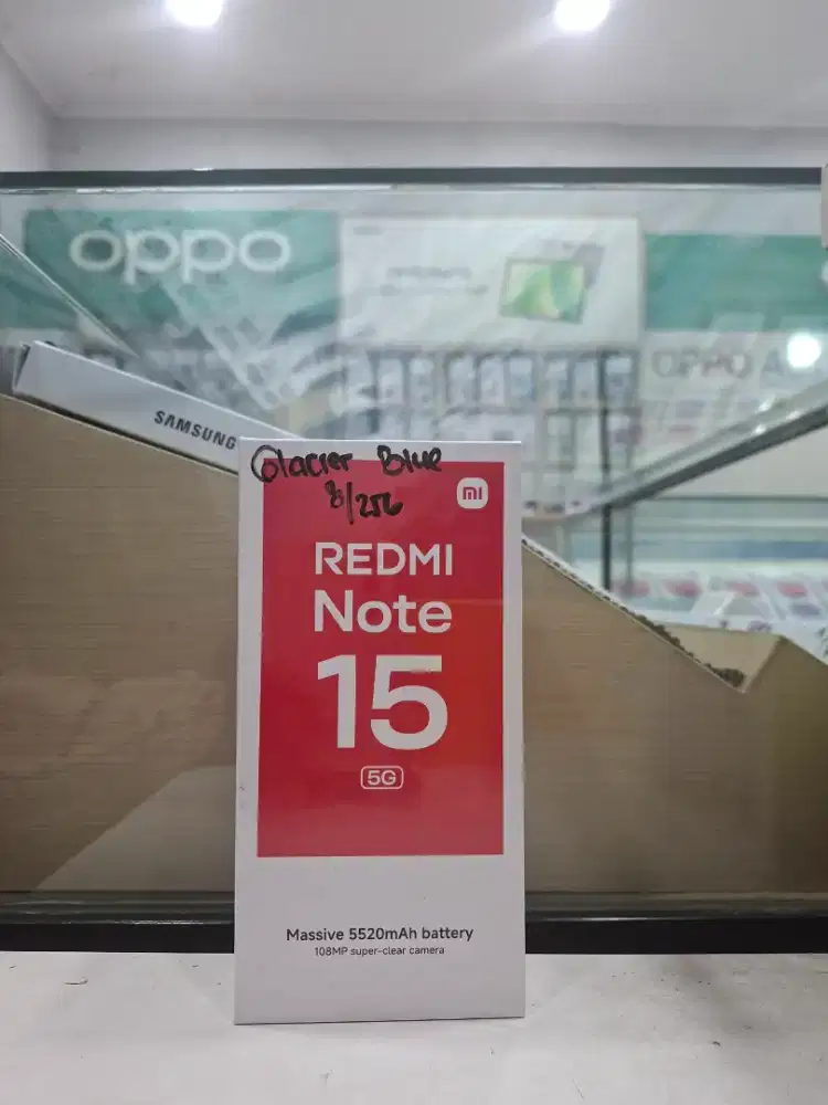 REDMI NOTE 15 5G 8/256 NEW MURAH GARANSI RESMI
