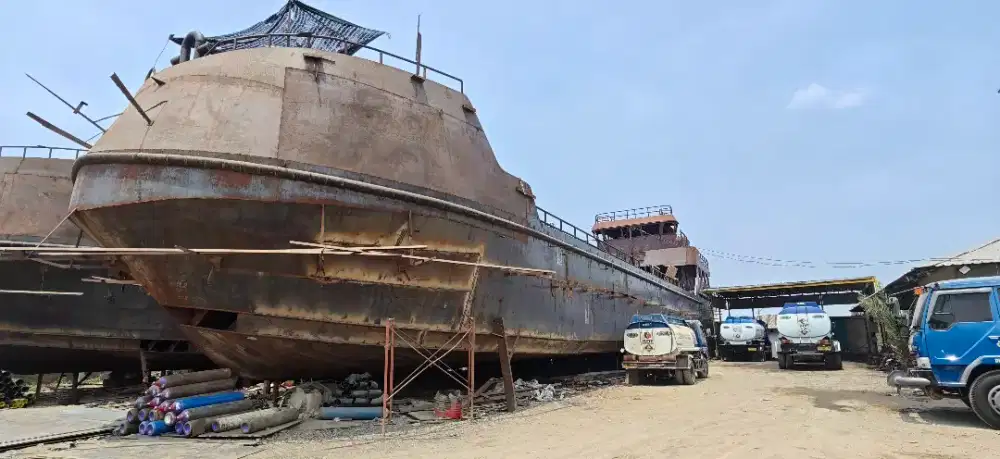 Jual Kapal SPOB 600KL New 2026 Dobel Bottom