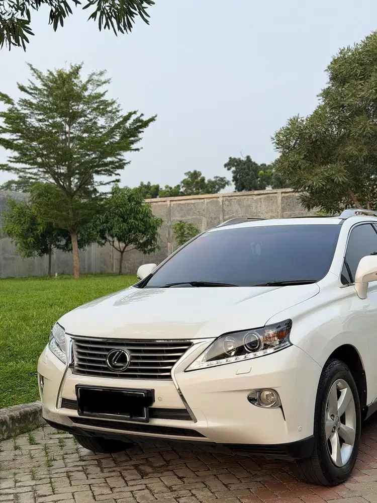 Lexus rx 270 at putih atpm facelift