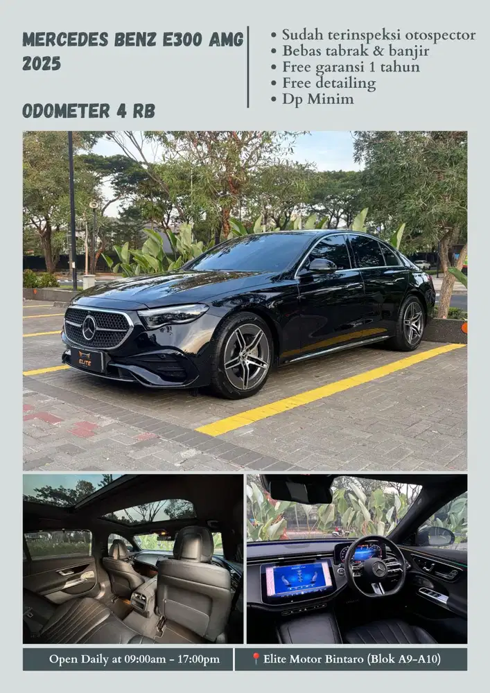 Mercedes Benz E300 AMG 2025