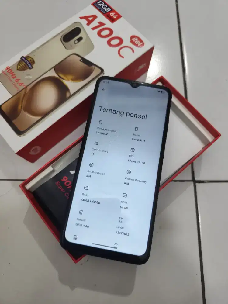 ITEL A100 4/64 FULLSET