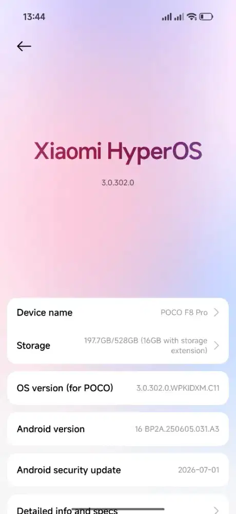 Poco F8 Pro fullset