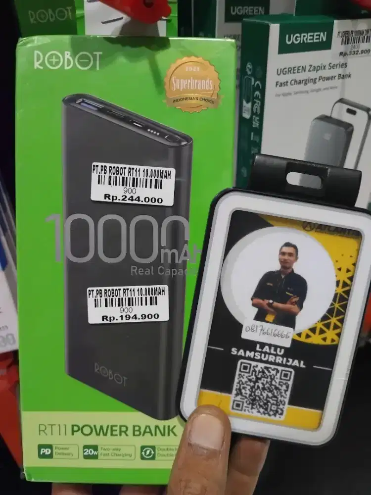 PB ROBOT RT11 10.000MAH|ATLANTIS DAHSYAT