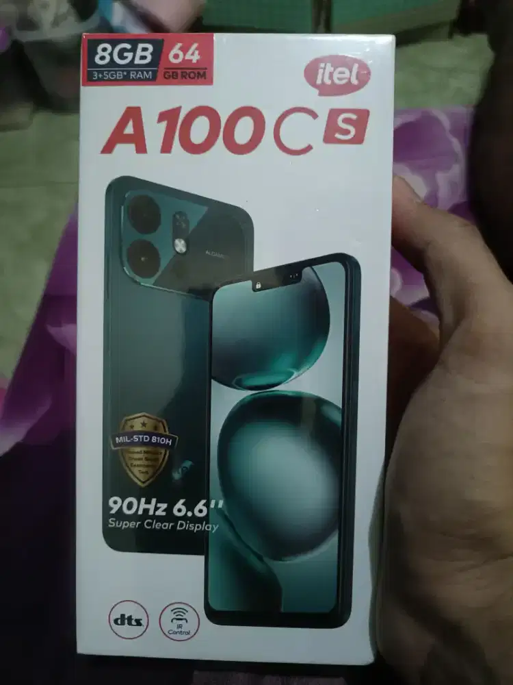 Itel A100c kondisi segel
