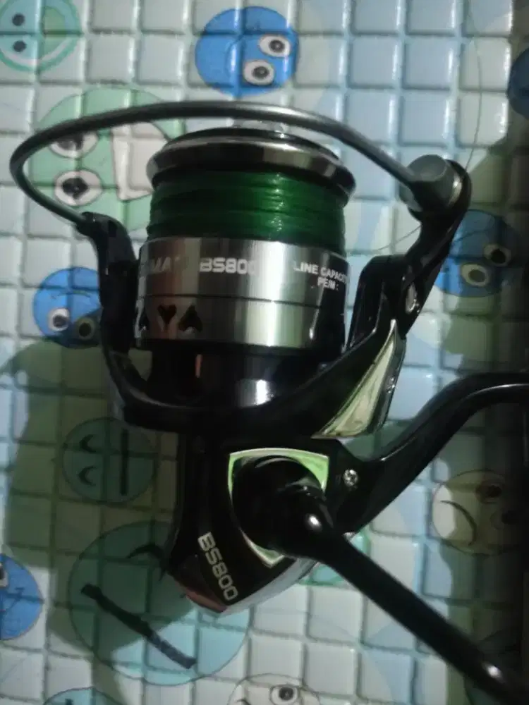 Jual pancing dan rell siap pakai.