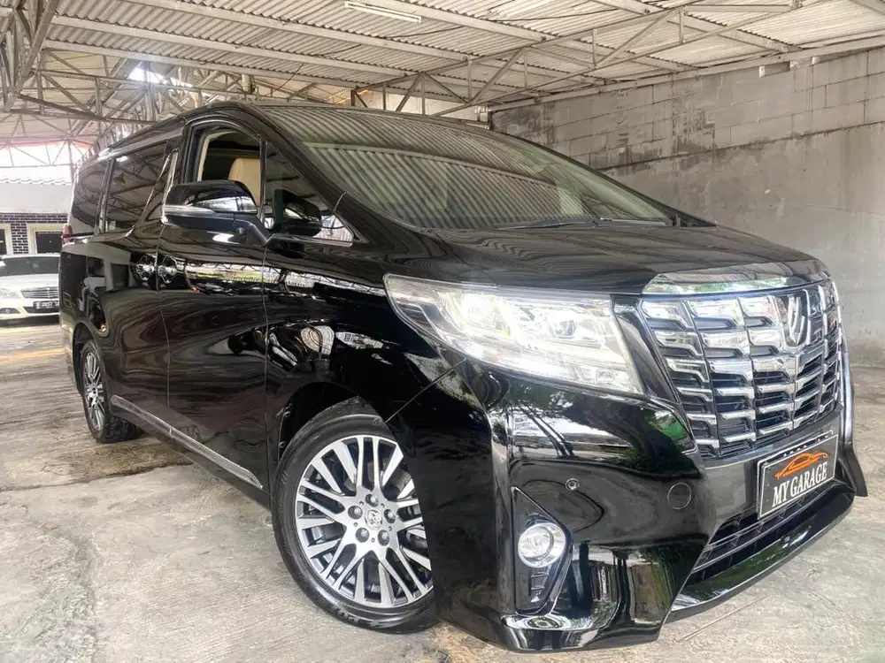 Alphard G 2017 Hitam Tgn 1 dari baru Full Original pajak panjang