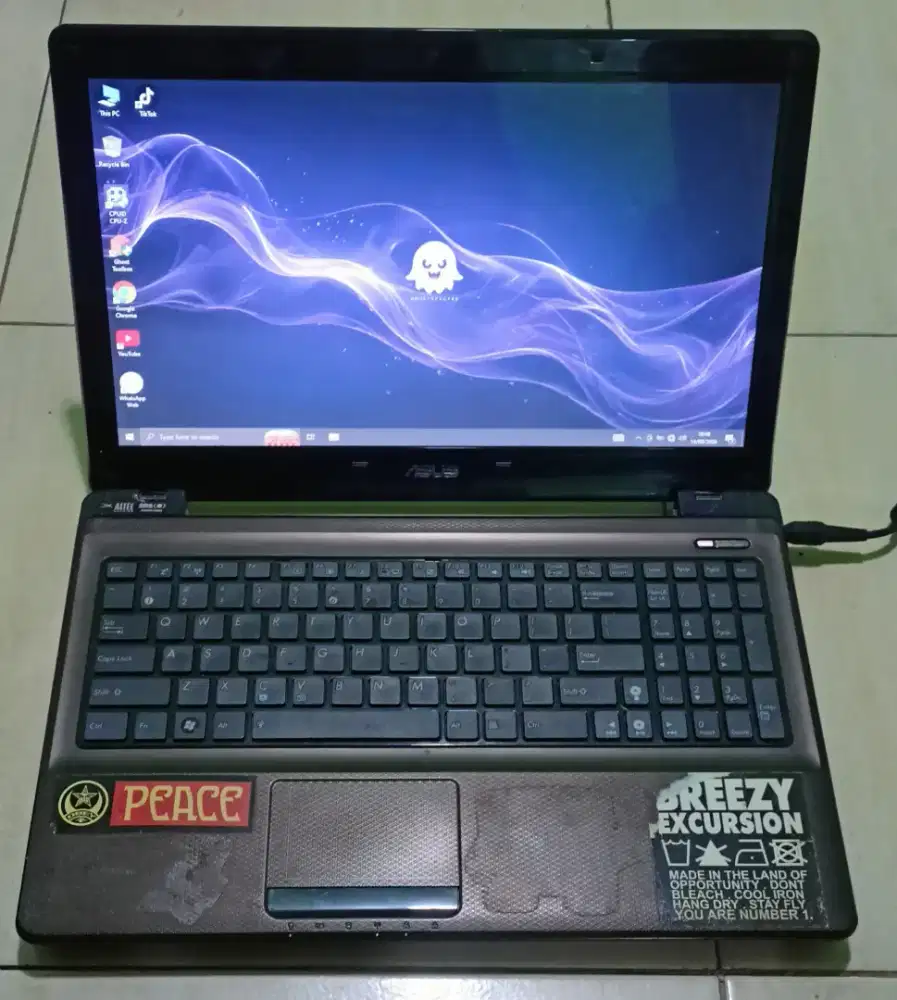 Laptop Asus K52F Core i5 (Minus Cuma Baterai)