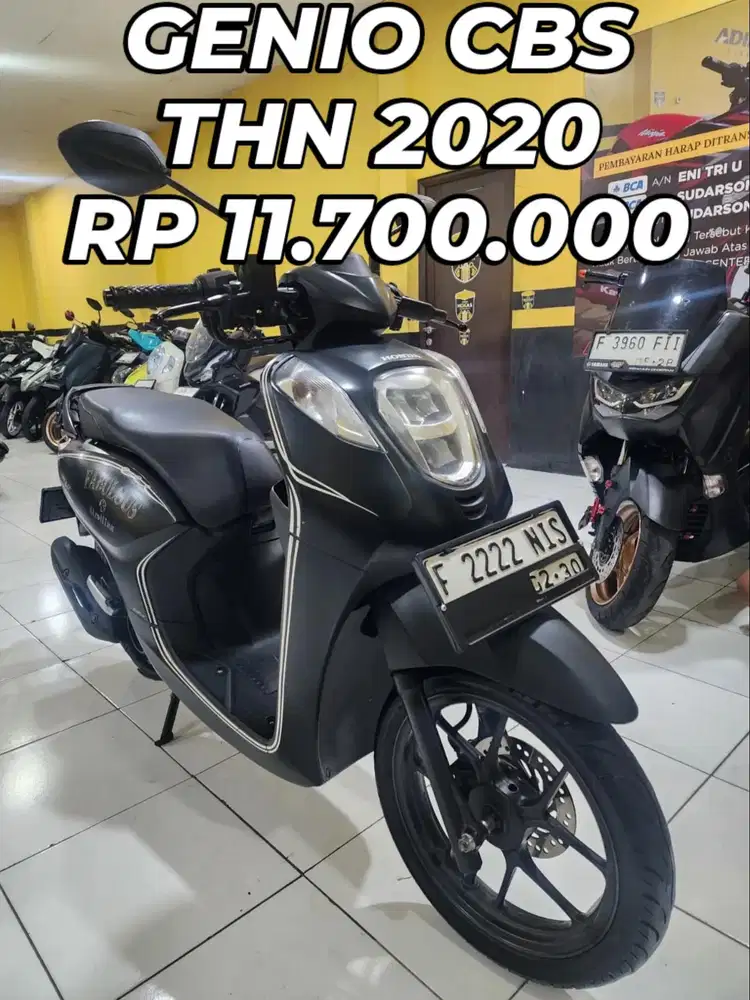 HONDA GENIO CBS THN 2020