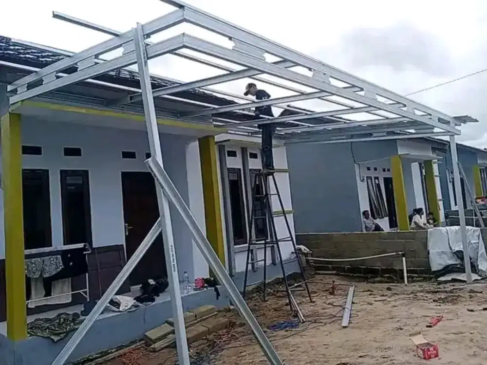 Tukang kanopi bongkar pasang atap rumah
